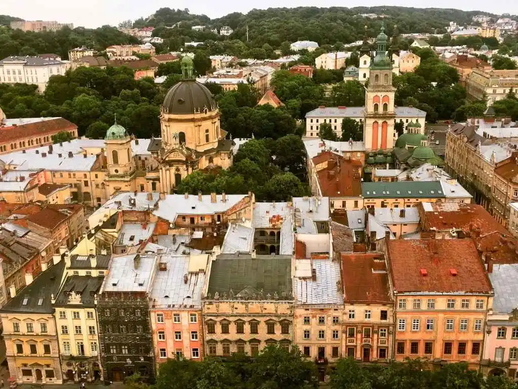 Lviv from Top