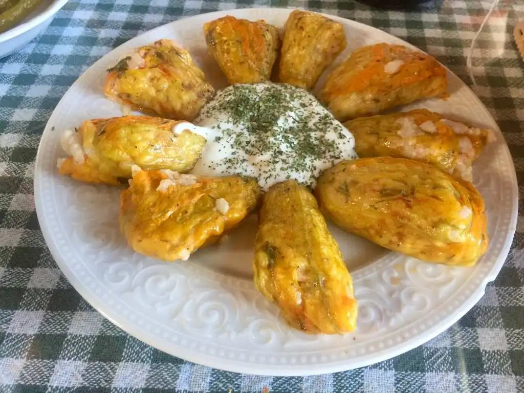 Zucchini Flower Dolma